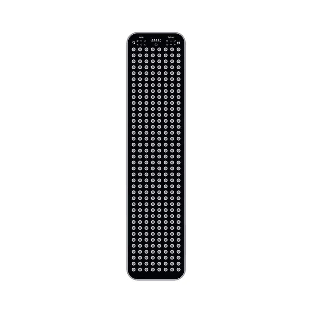 Wave Zone XL full-body red light therapy panel — freestanding with floor stand