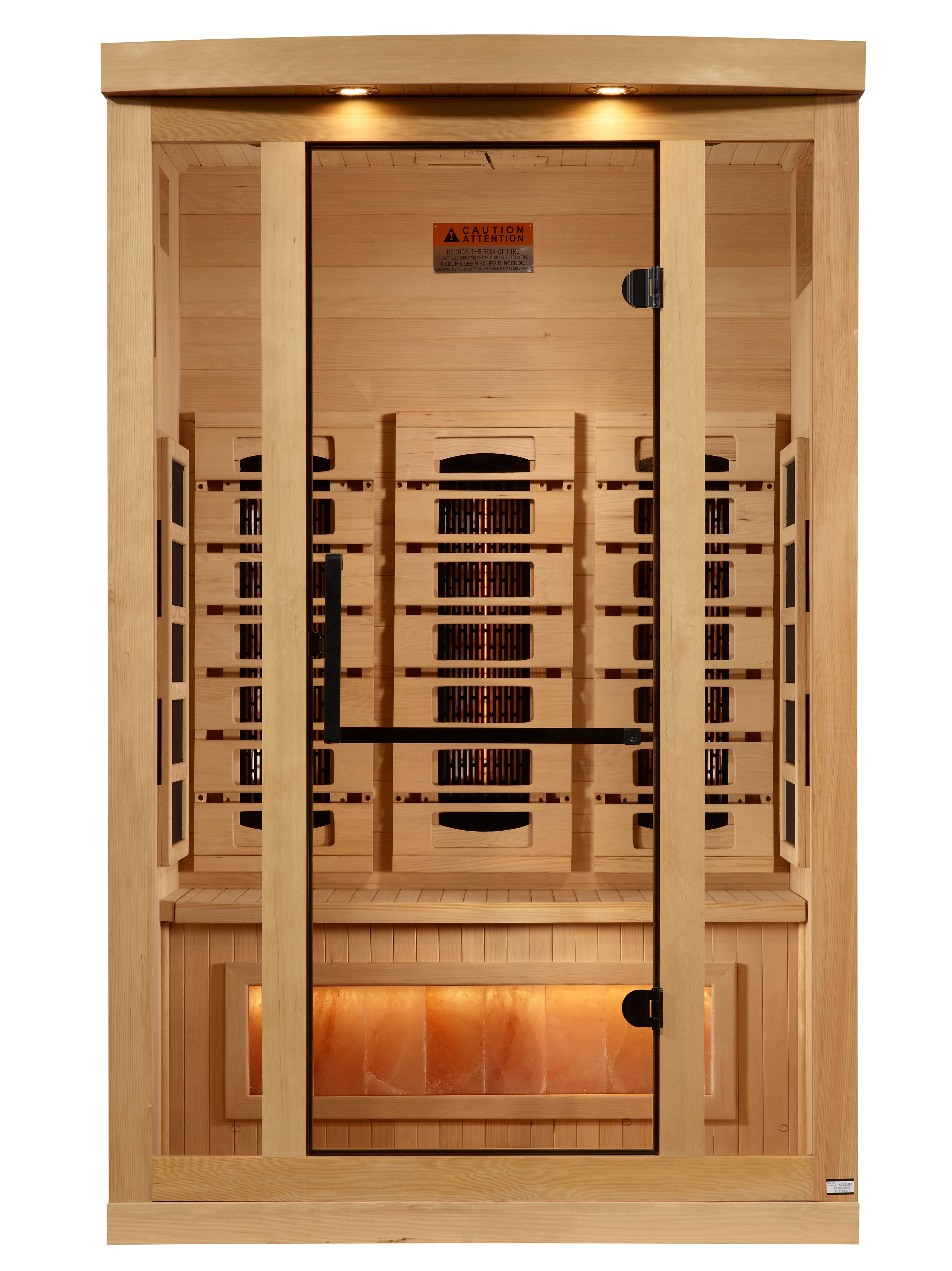 Golden Designs Reserve 8000 interior bench and heater layout