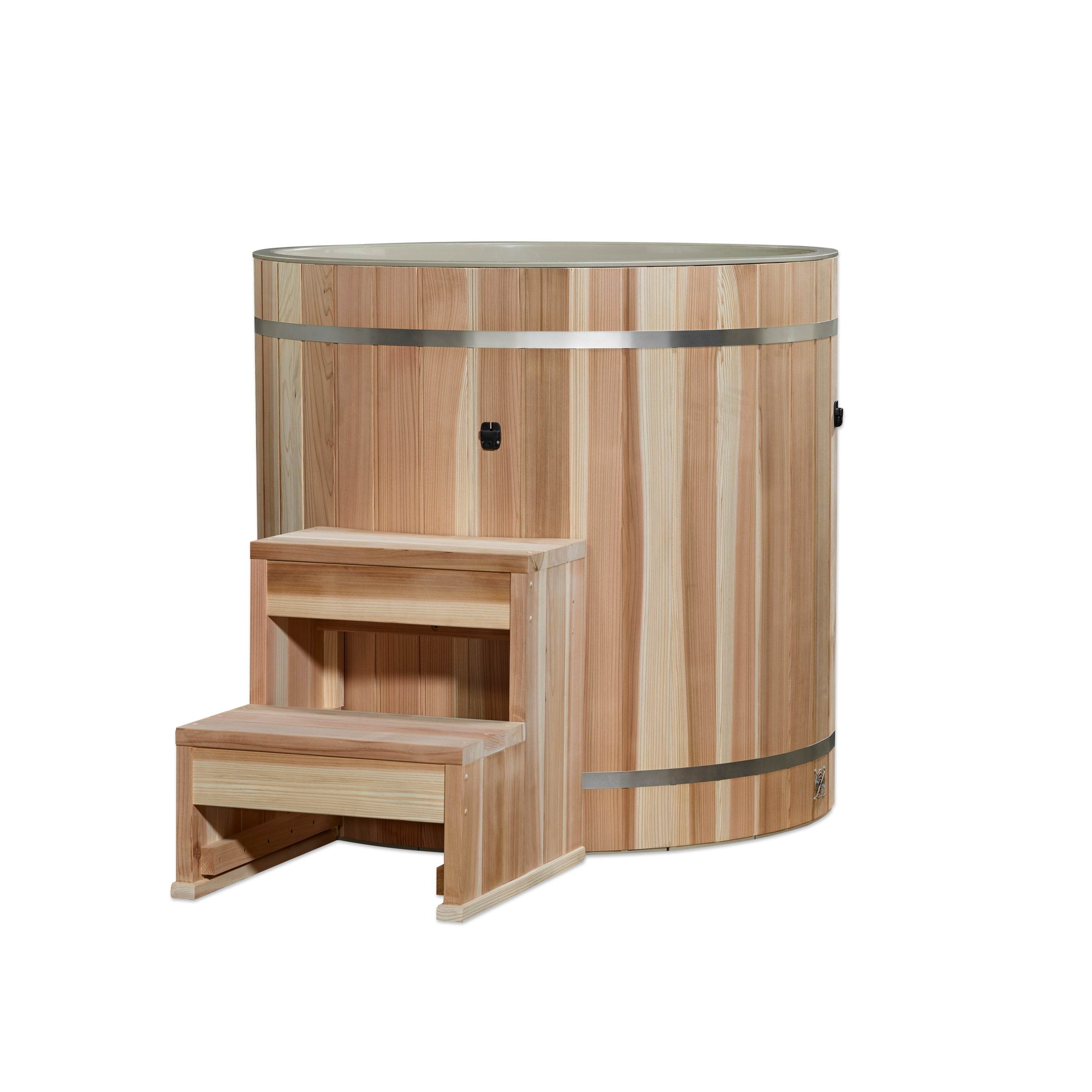 DCT Barrel Cedar green side view with step
