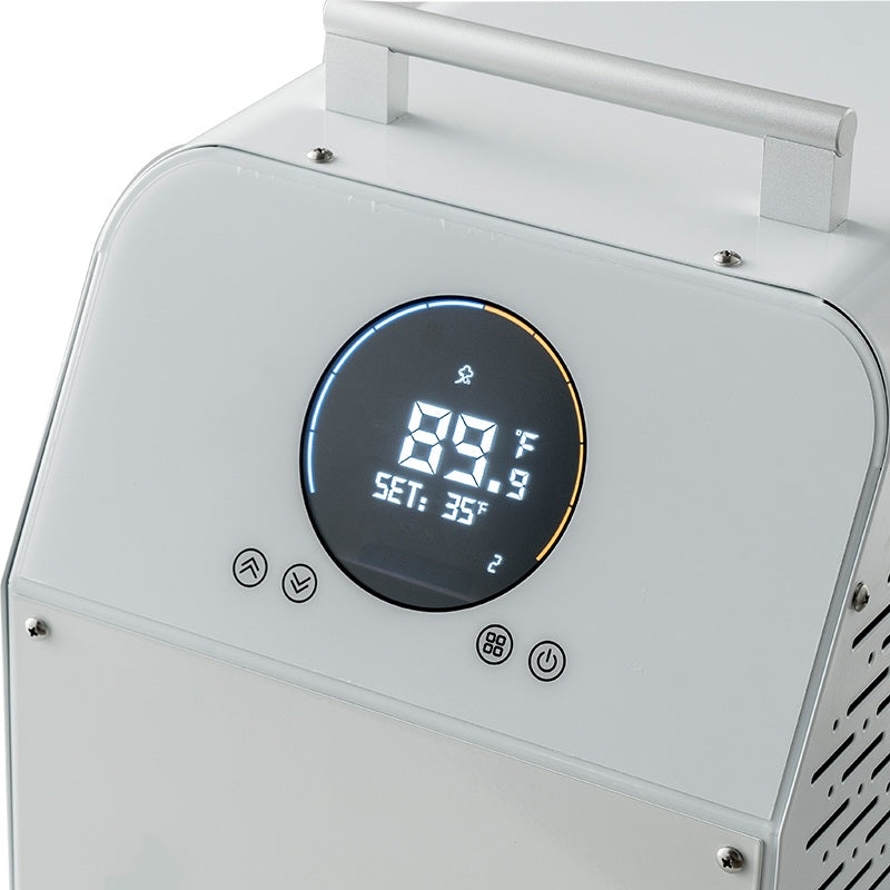 DCT Premier Chiller digital touch screen control panel